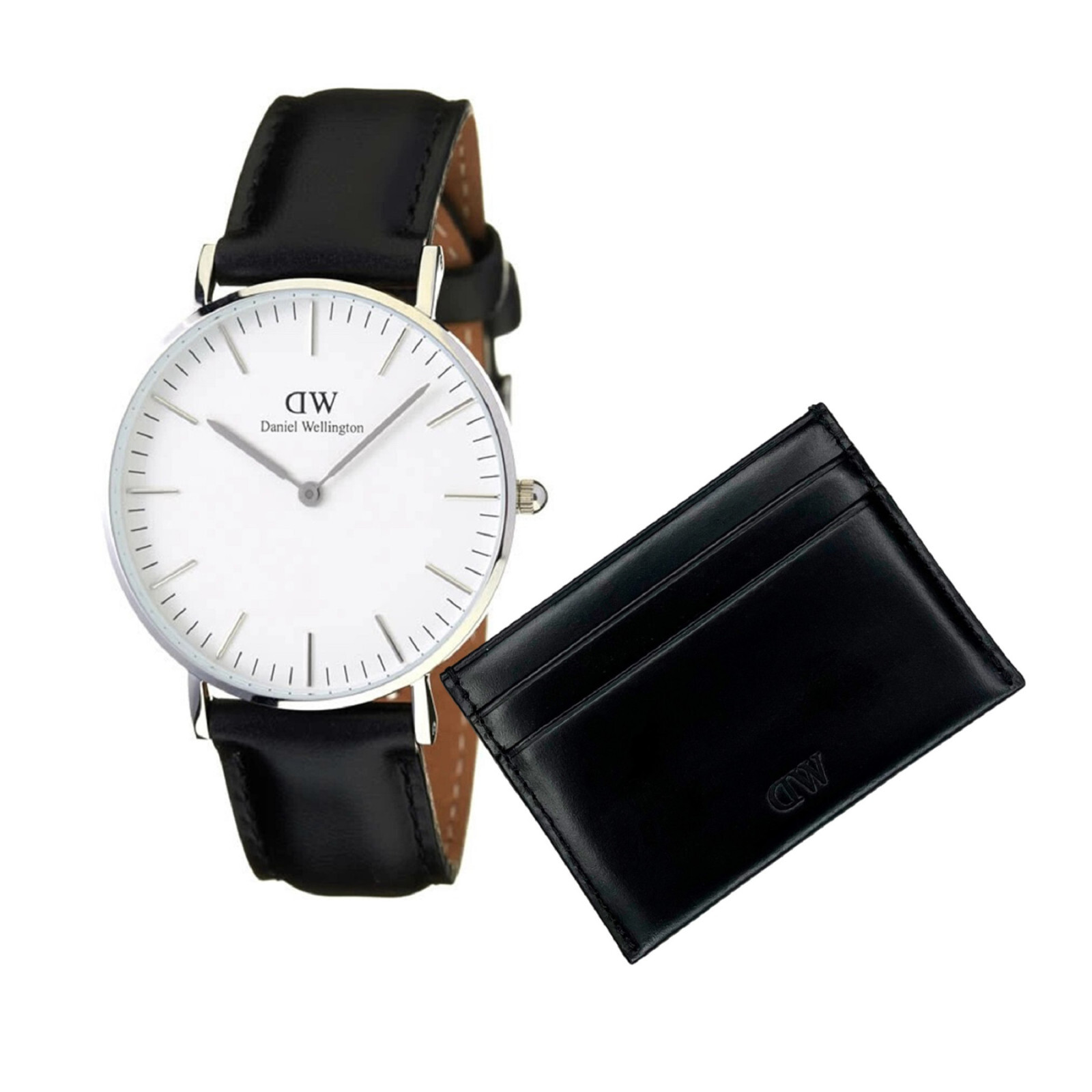 Daniel Wellington Orologio e Porta Carte di Credito In Pelle DW00590019