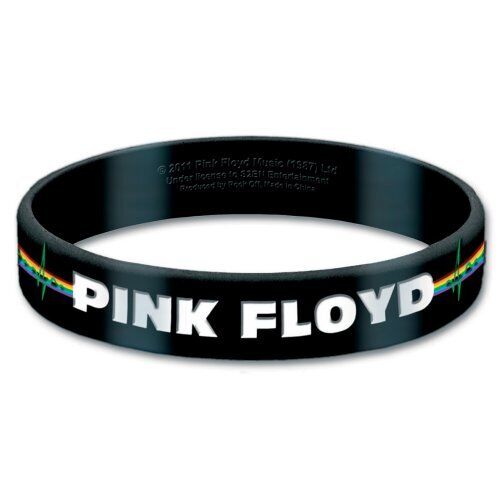 Bracciale - Pink Floyd - Logo & Pulse - Gomma