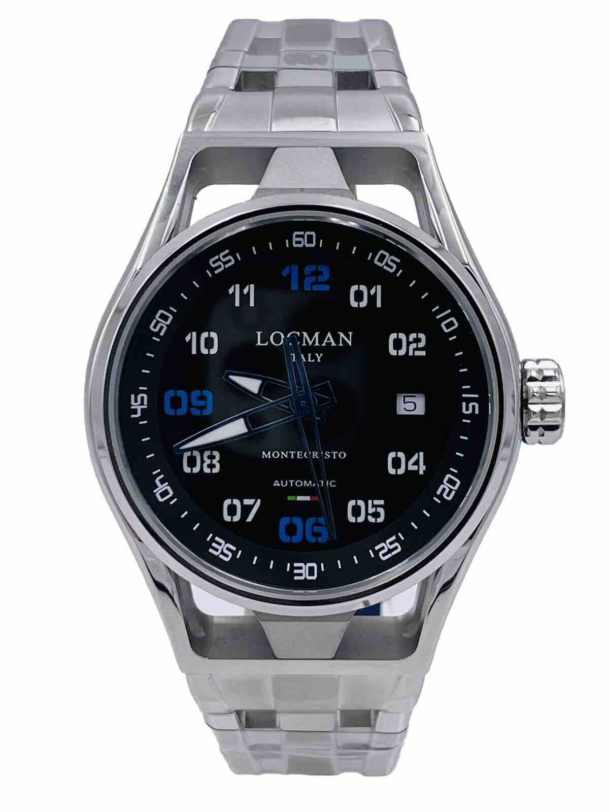 Orologio Locman Montecristo Automatico 41mm 0537ACKB/1183 Scontatissimo Nuovo