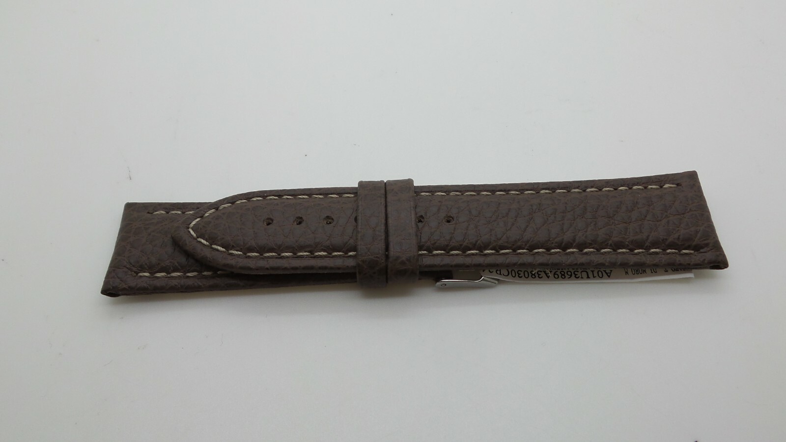 MORELLATO cinturino orologio A01U3689A38030CR24 cuoio rigato ansa 24 testa moro