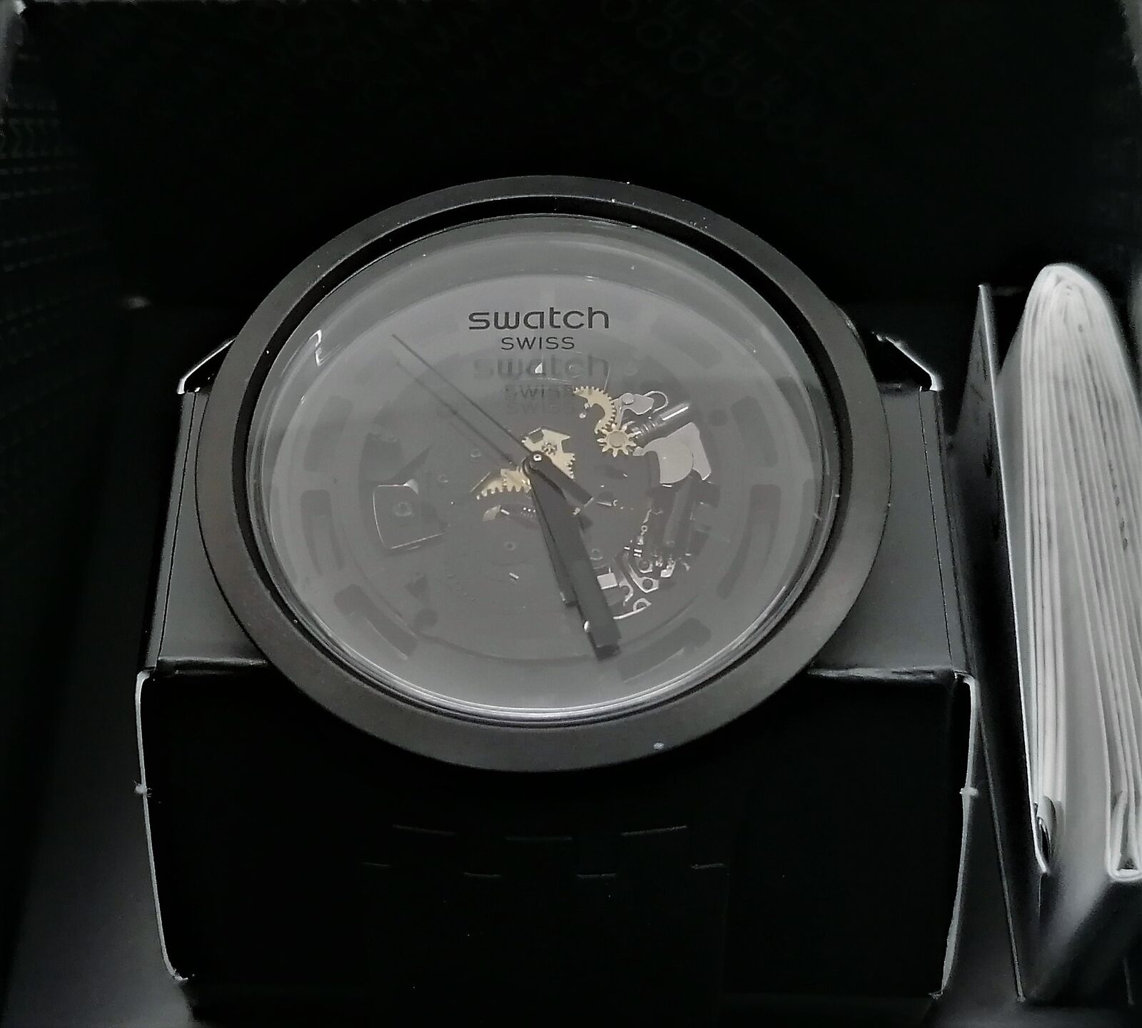 Swatch Special Big Bold Bioceramica 2021 - SB03B100 - C-Black - NUOVO   -