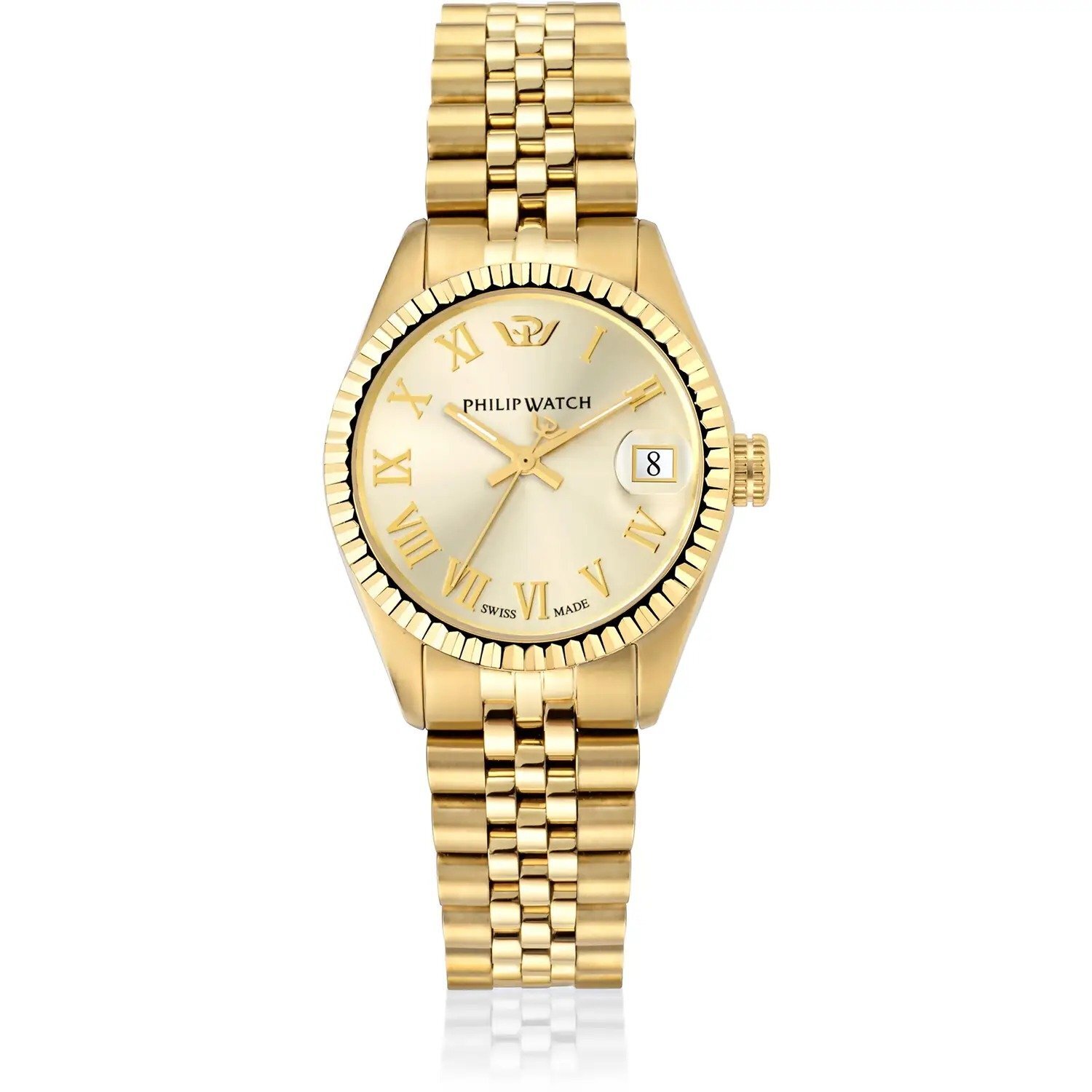 Orologio Donna PHILIP WATCH CARIBE R8253597614 Acciaio Gold SWISS MADE