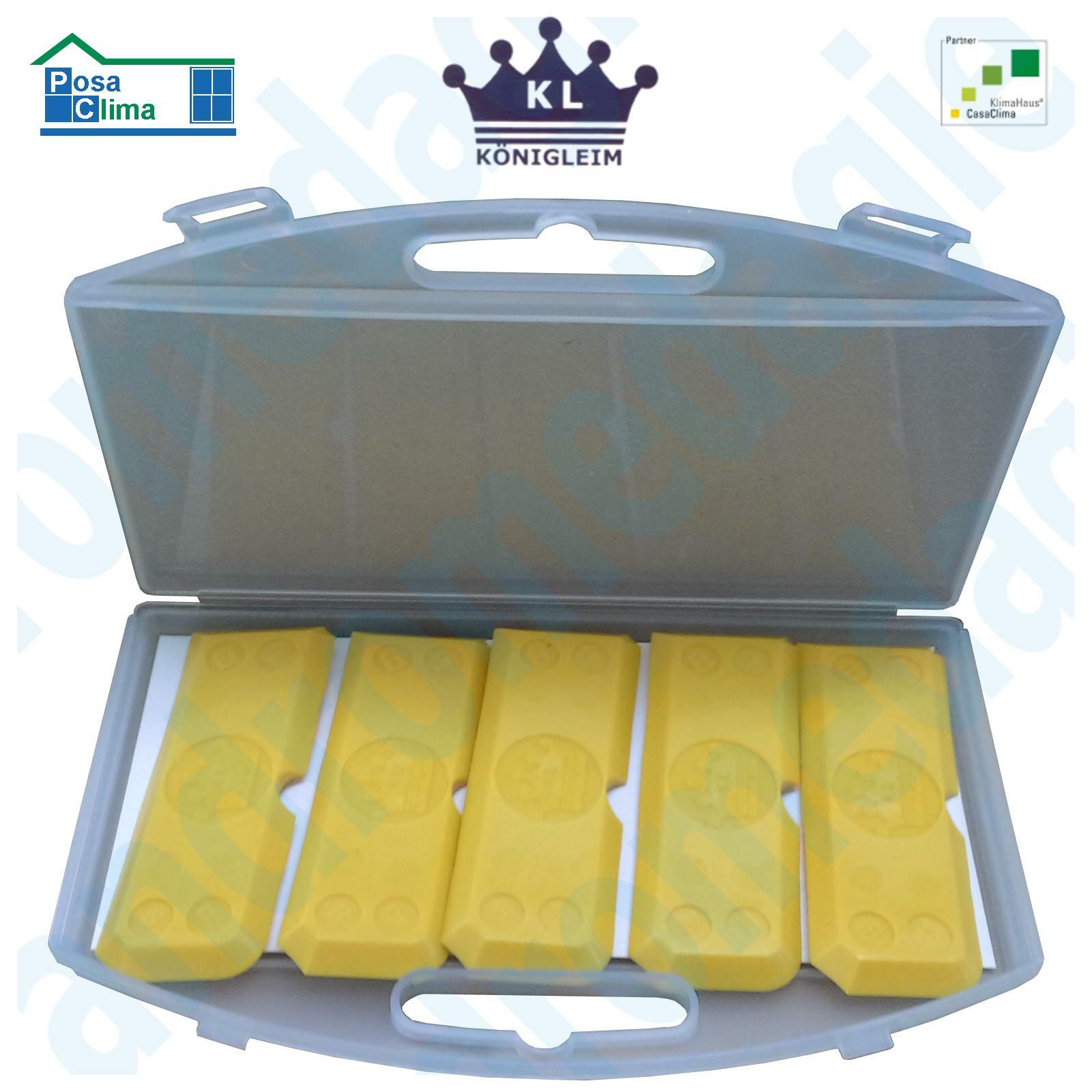 KONIGLEIM SILICON SPACHTEL 5 PZ Spatolina di modellazione professionale
