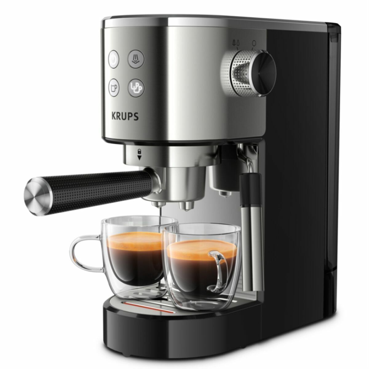 Caffettiera Express a Leva Krups XP442C11 Nero 1 L 2 Tazze
