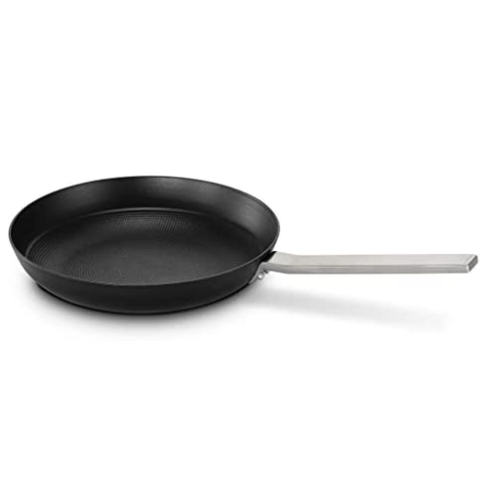 Bosch HEZ9FE280 Eisenpfanne, 28 cm, induktionsgeeignet, Schwarz/Silber - NUOVO