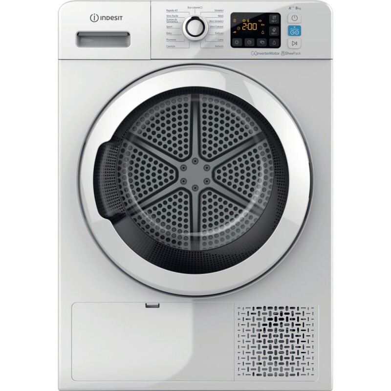 INDESIT YTM1183KRXIT  ASCIUGATRICE A POMPA DI CALORE 8KG INVERTER CLASSE A+++