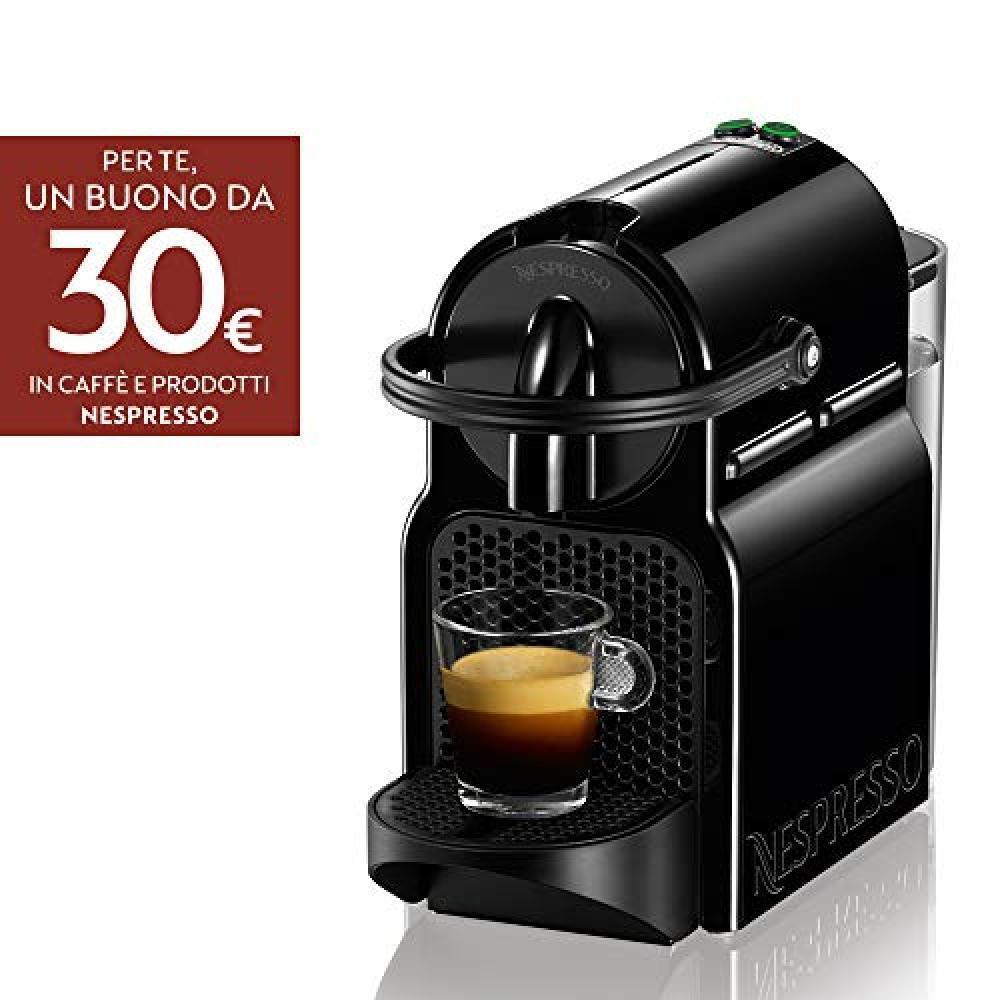 Nespresso Inissia EN80.B Macchina per caffè espresso, a capsule, 1260 W, 1 Tazz