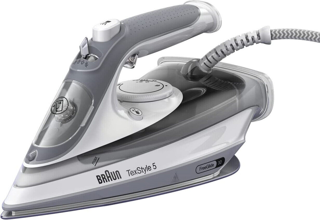 Braun Ferro da Stiro a Vapore 2700W Vapore Verticale SI 5078 GY TexStyle 5