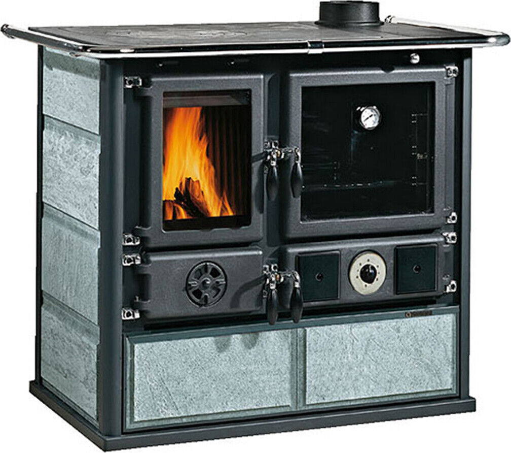 Nordica Extraflame Cucina a Legna con Forno Termocucina 19.4kW Pietra Rosa DSA