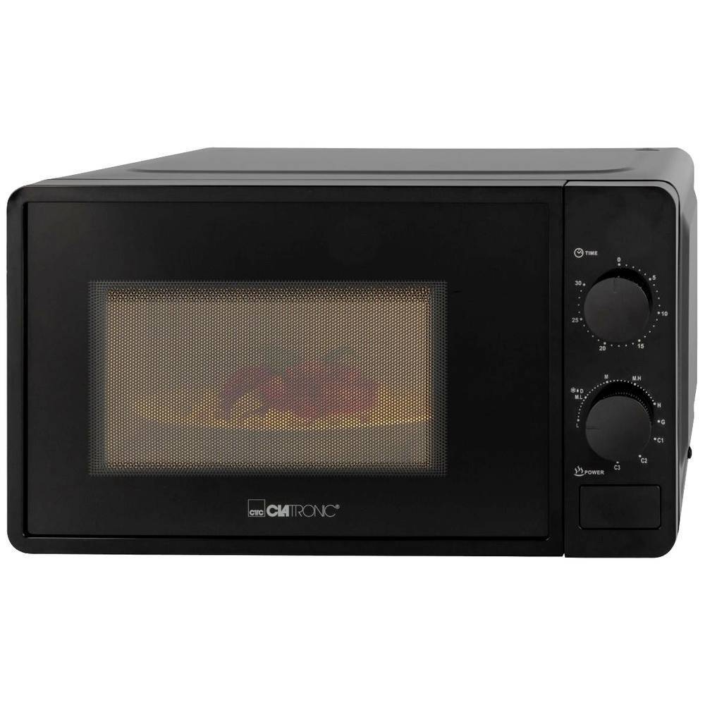 Clatronic MWG 792 Forno a microonde Nero 700 W Funzione grill, Funzione timer