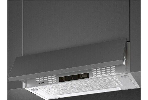 Smeg Cappa Cucina Aspirante Incasso Sottopensile 60 cm Acciaio KSEIR62SE2