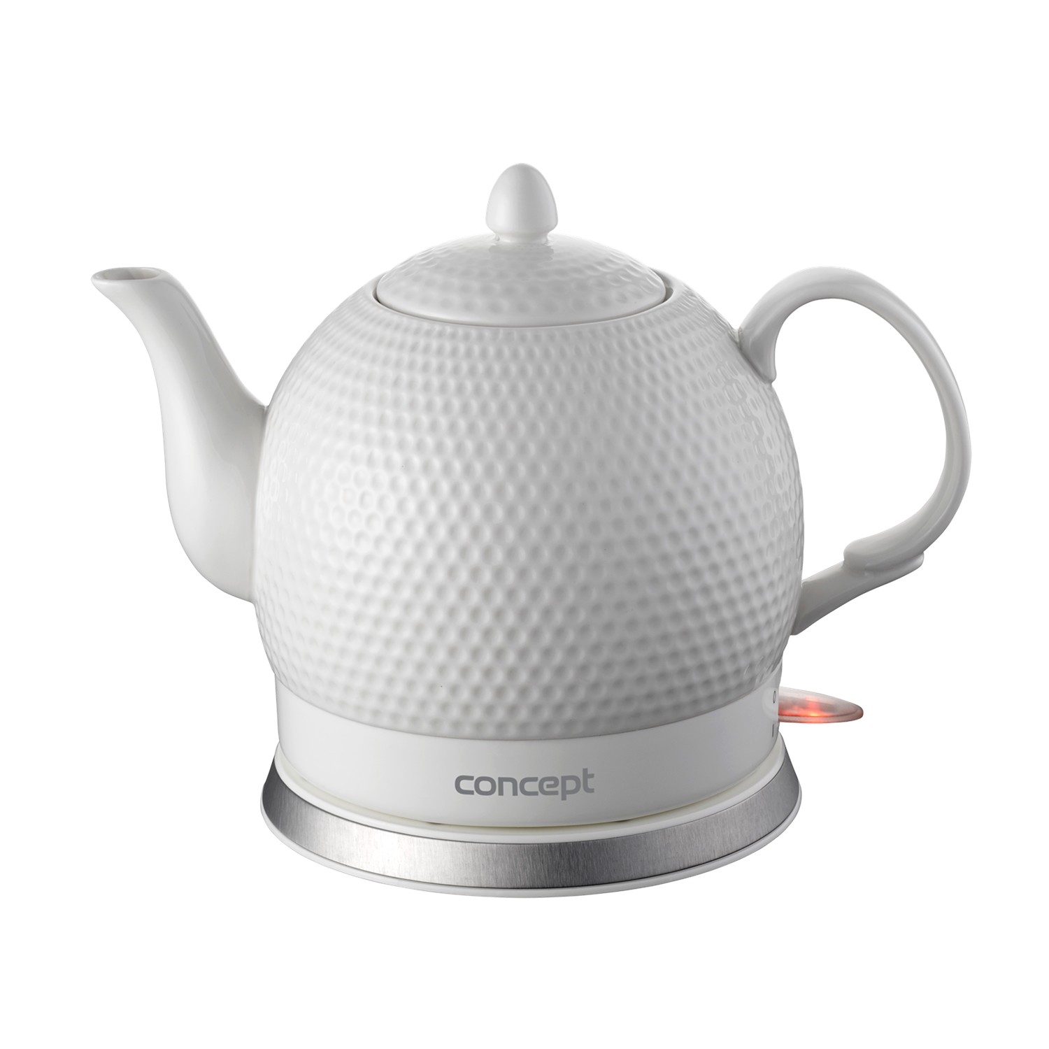 Bollitore elettrico 1,2 litri senza fili in ceramica 1000 W