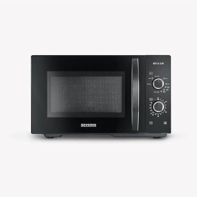Severin Forno Microonde Combinato con Grill 25 Litri 800 Watt Timer Nero MW 7785