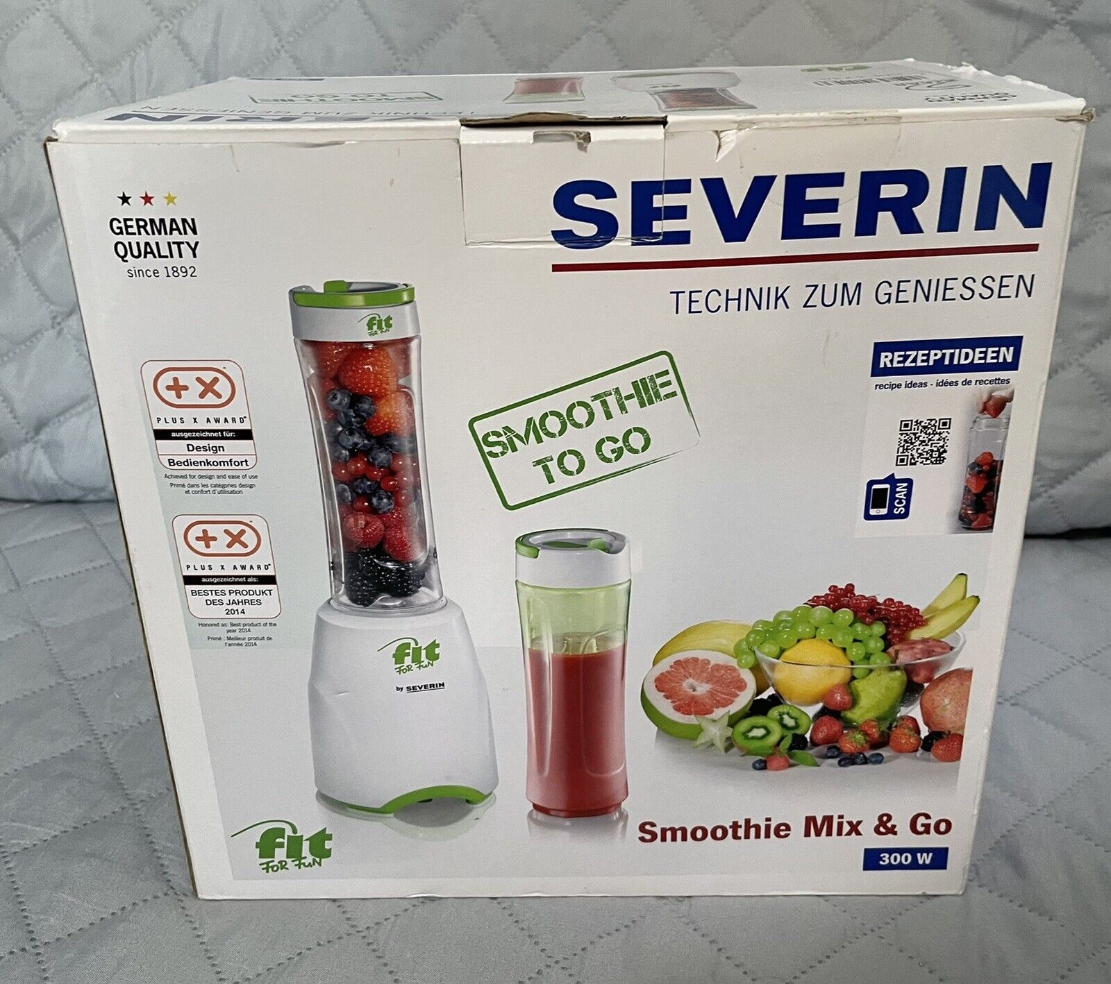 Severin SM 3735 Smoothie Frullatore - Nuovo