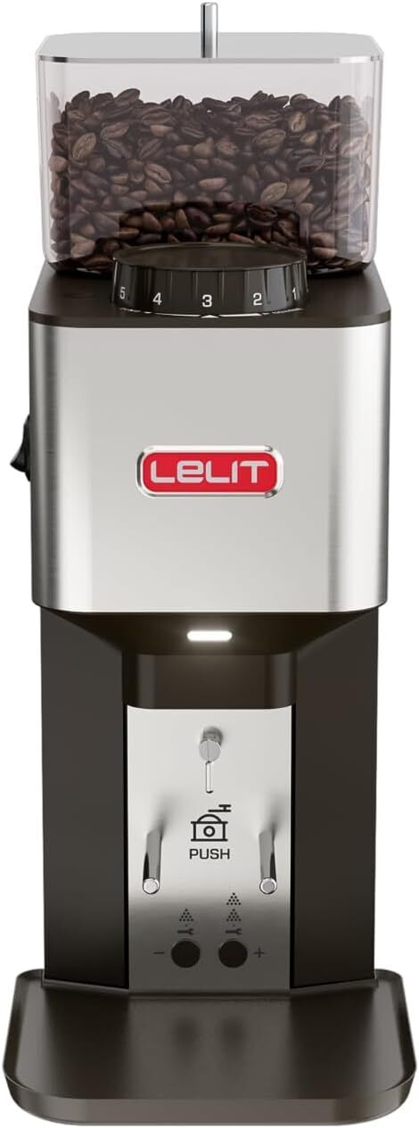 Lelit PL71 William, macinacaffè on-Demand con macine Piane 50 mm piane