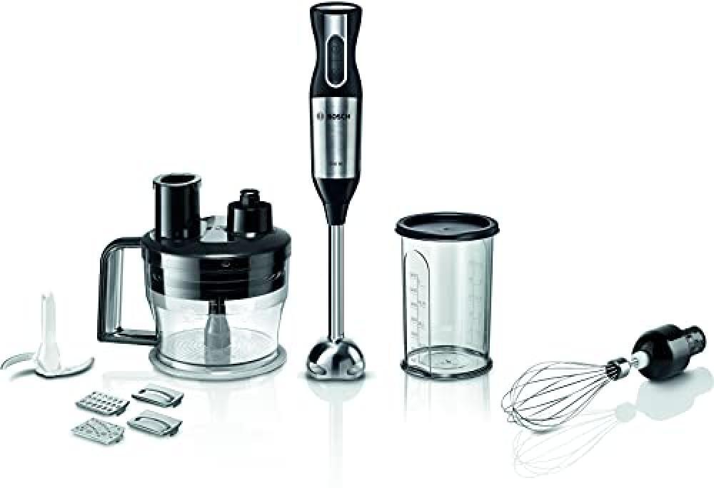 Bosch Elettrodomestici ErgoMixx Frullatore ad Immersione, 800 W, Metallo, Nero -