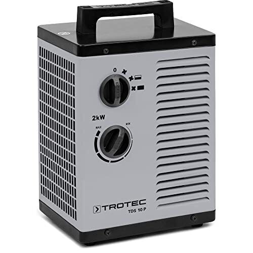 TROTEC Riscaldatore elettrico in ceramica TDS 10 P a 2.000 Watt (2 kW) (H0X)