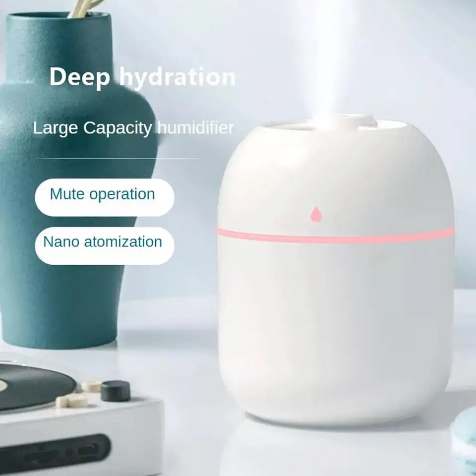 ✅ Mini Umidificatore USB Portatile - Luminoso con Luce Aromaterapia 🌟NUOVO🌟