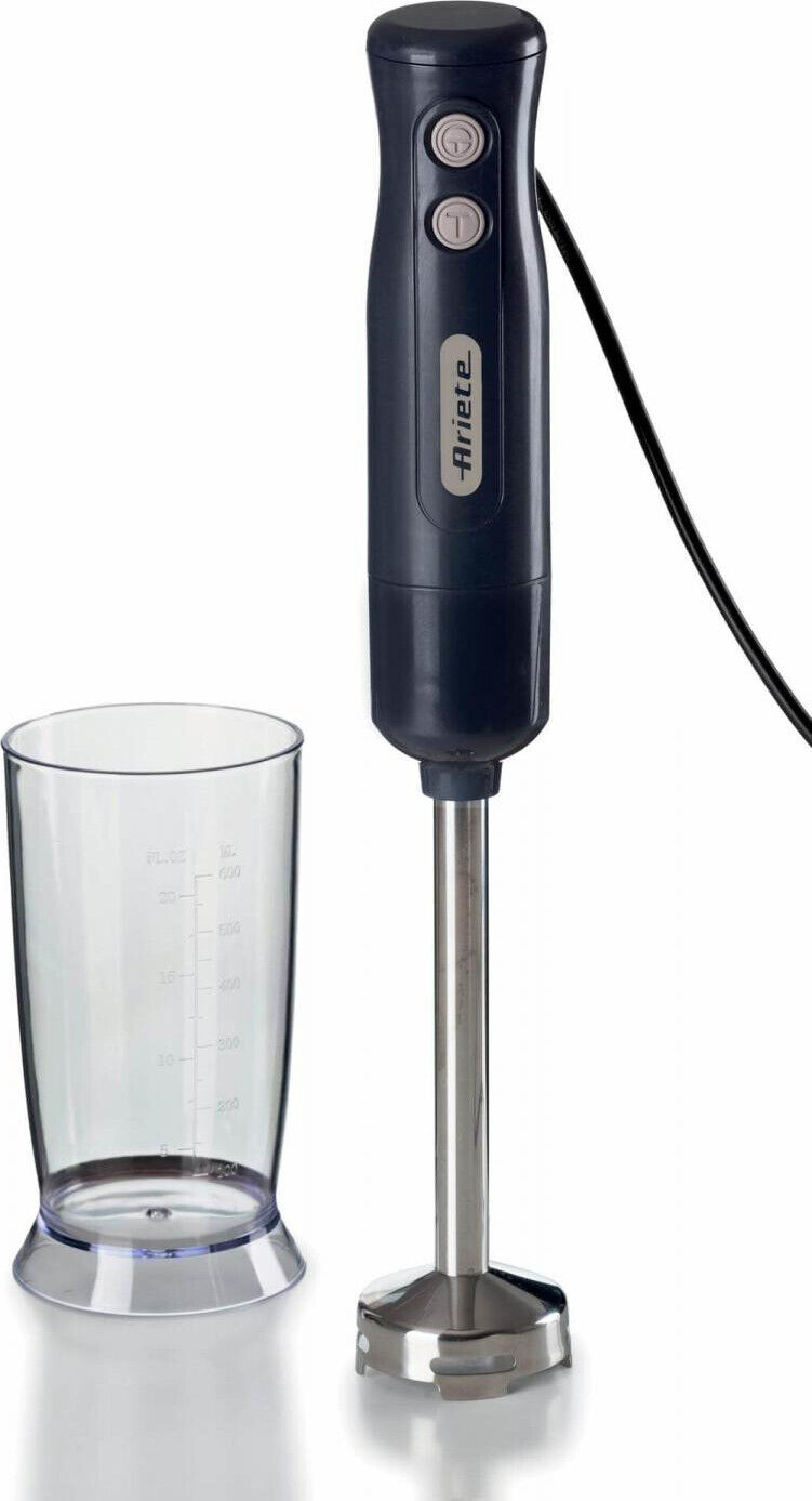 Ariete Frullatore ad Immersione 700W Lama in Acciaio 601 Hand Blender Breakfast