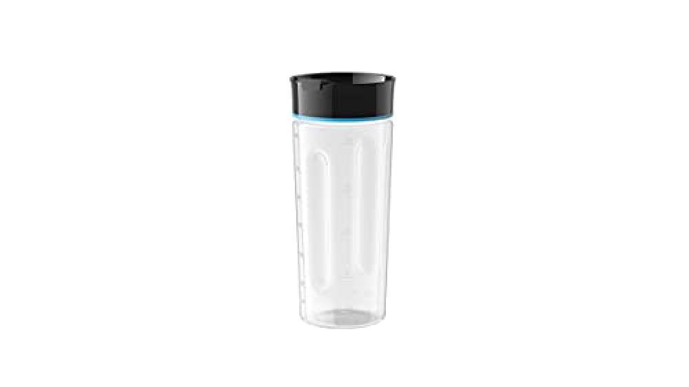 Braun MultiQuick 5 Vario Fit - Borraccia sportiva con coperchio, lavabile in lav