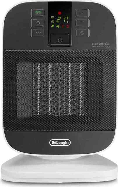 DeLonghi Termoventilatore Ceramico con Termostato Ambiente Timer HFX60V20 2000W