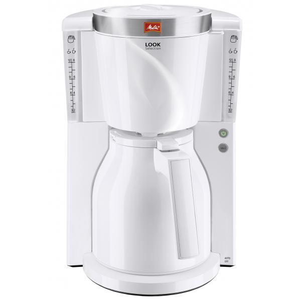 Melitta 1011-11 Caffettiera Look Iv Therm Selection 1011-11 Bianco / Acciaio Spa