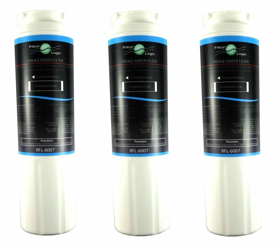 3 X FilterLogic Filtro Frigo per Maytag UKF8001 - FFL160M/RFL-6007