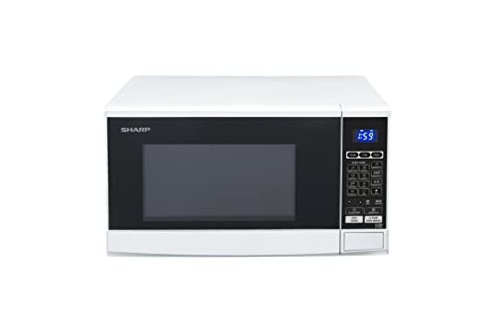 SHARP R670W - Forno a microonde 2 in 1 con grill (20 l, 800 Watt, 1000 Watt, 10