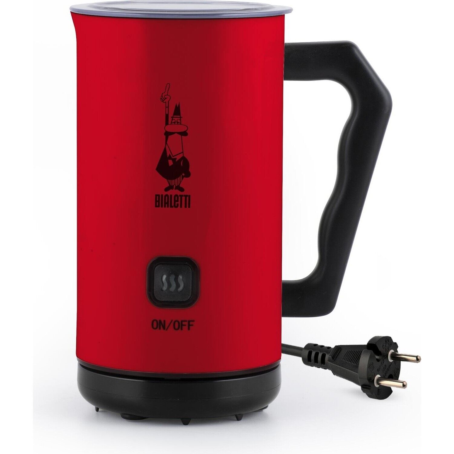 Montalatte Bialetti milk frother MKF02 red rosso