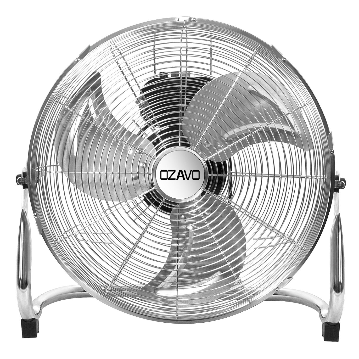OZAVO - Ventilatore da tavolo 35/45/50 cm con 3 velocità in metallo angolo di...
