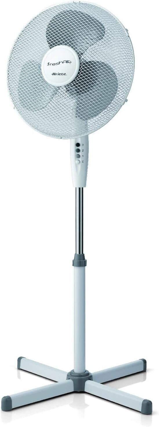 Ariete 845 Freshair Ventilatore a Piantana, 3 velocità, Elica a 3 845, Bianco