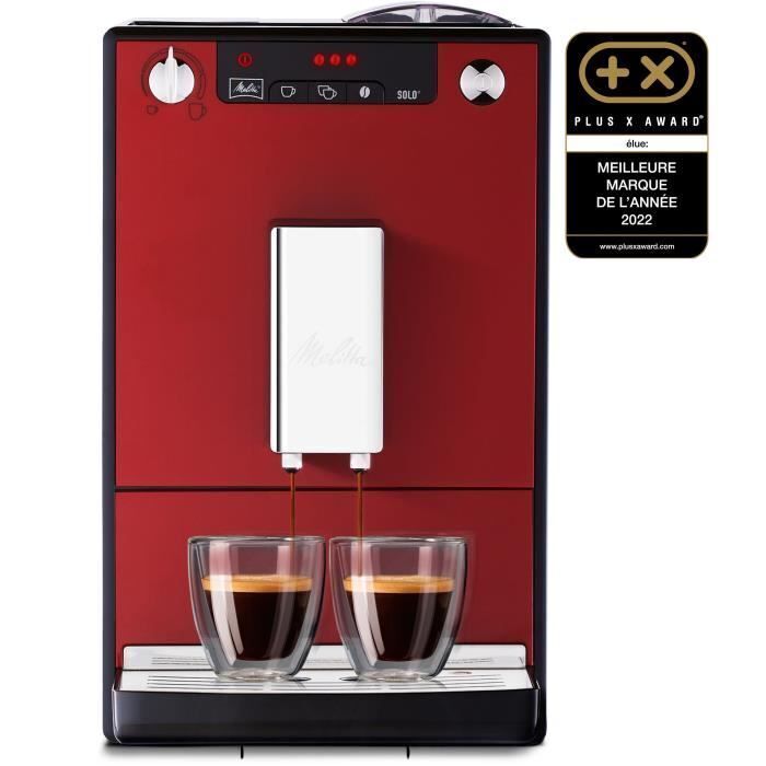 Macchina Caffè Melitta Solo 1,2L Caffè Grano Espresso 15 BAR, Chili