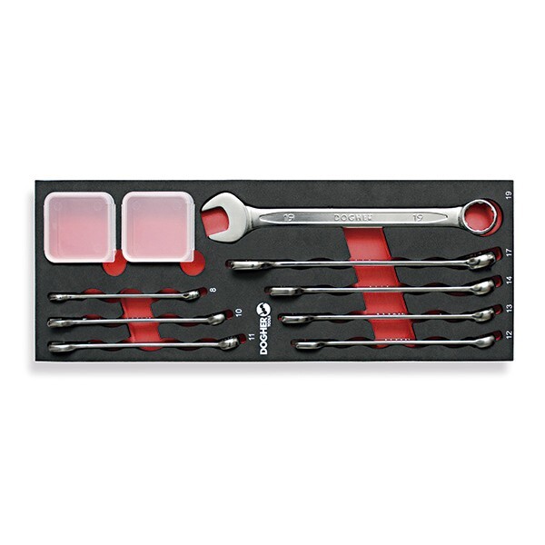DOGHER 451-080 B. Comb 8 Chiavi Combinata 1/4