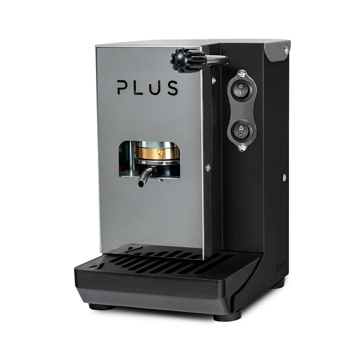 Aroma Plus Basic Macchina Caffè Espresso a Cialde 44 mm colore Nero PLUSNERO