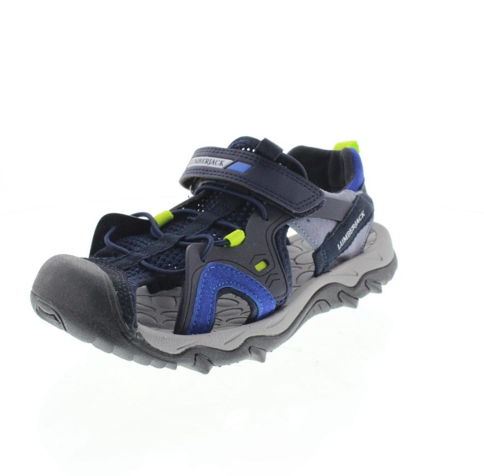 Lumberjack Benji - Sandali Chiusi Da Ragazzino Blu - Taglia 34 [21.7cm] Junior
