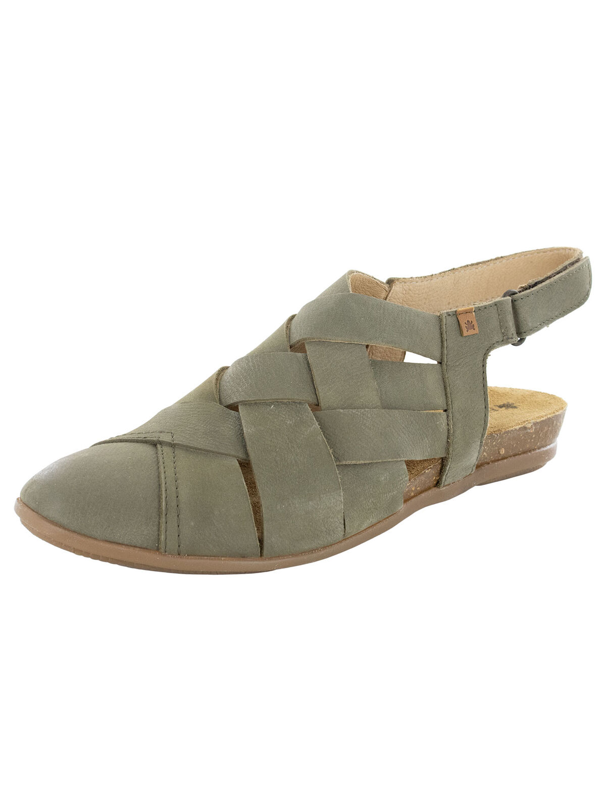 El Naturalista Donna Stella N5205 Apertura Sul Retro Sandali, Kaki, Eu 40/us 9