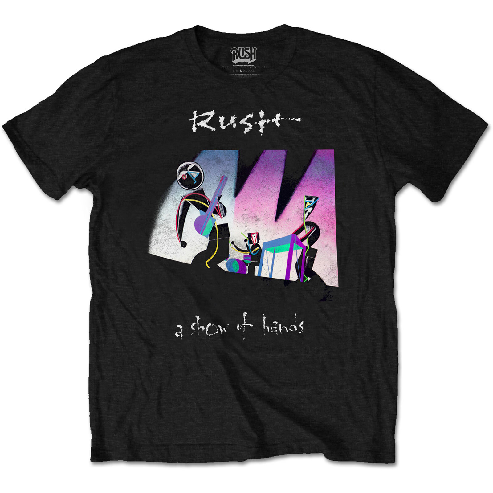 Abbigliamento Rush: Show Of Hands (T-Shirt Unisex Tg. S)