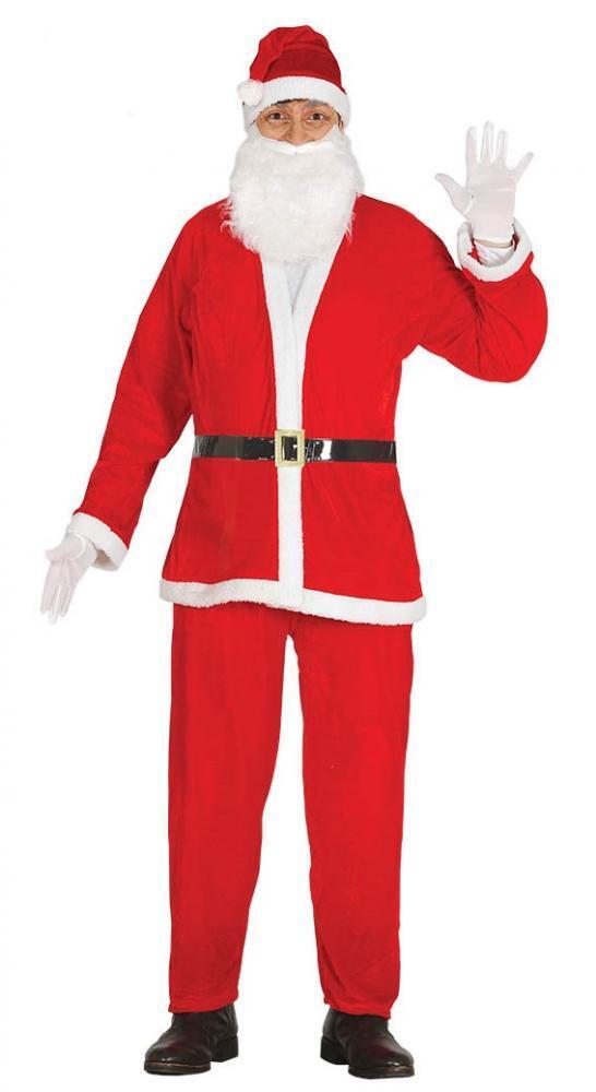 Costume Santa Claus Babbo Natale taglia unica adulto