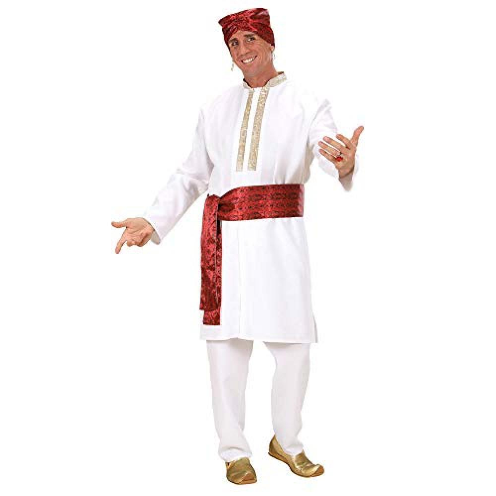 (TG. S) "BOLLYWOOD STAR" (tunic, pants, belt, turban) - (S) - NUOVO