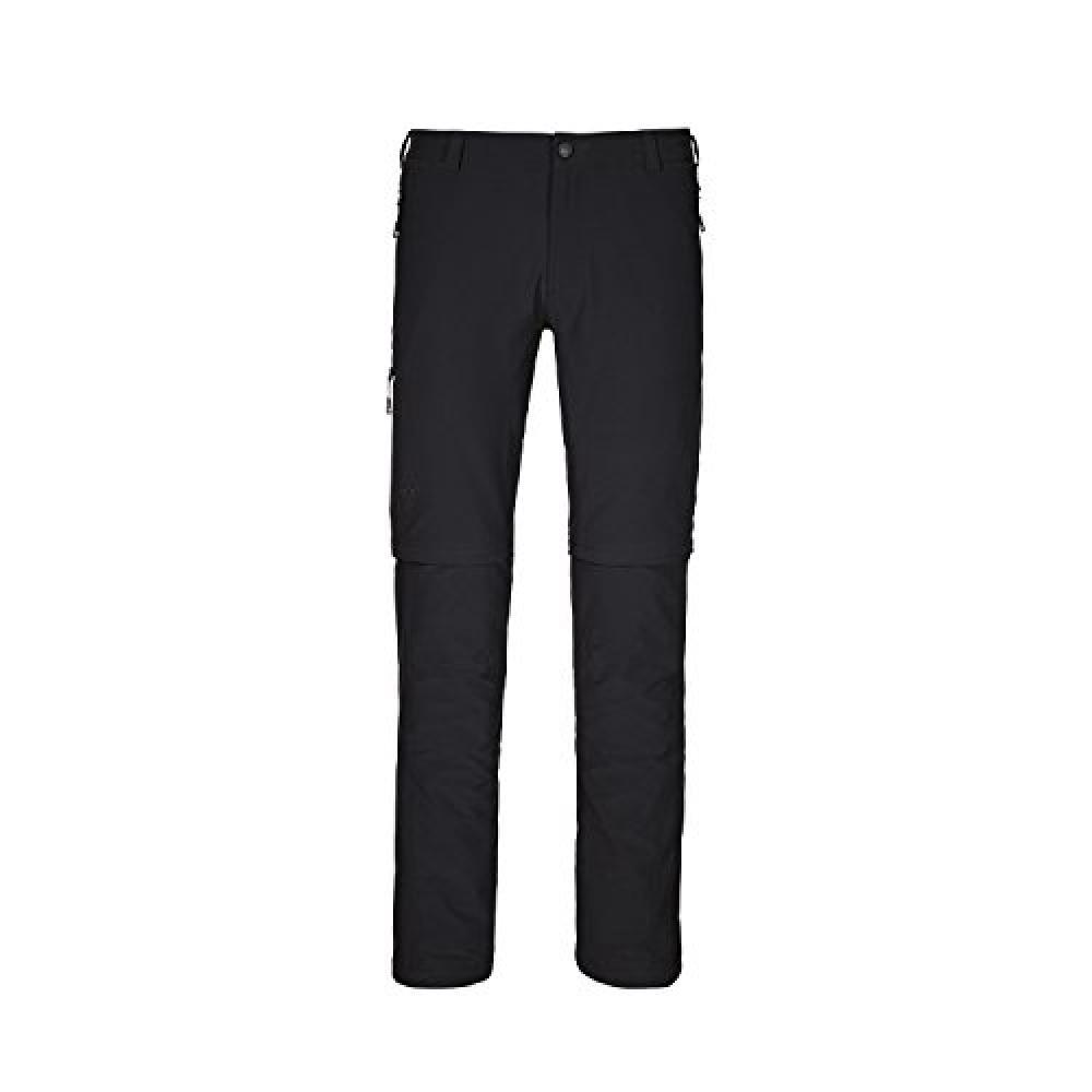 (TG. 25) Schöffel Pants Koper Zip off, Pantaloni Uomo, Nero (Black), 25 - NUOVO