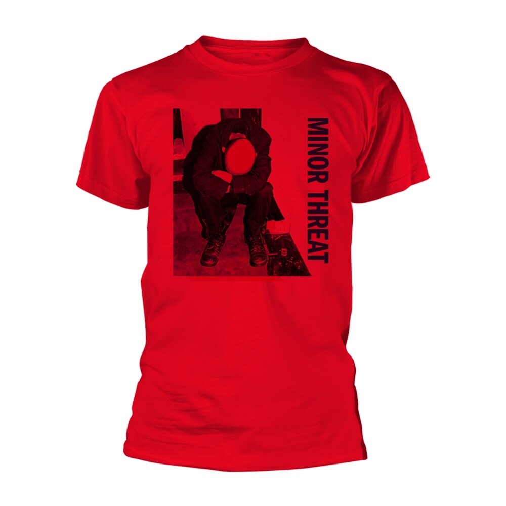 MINOR THREAT - MINOR THREAT LP RED T-Shirt Large
