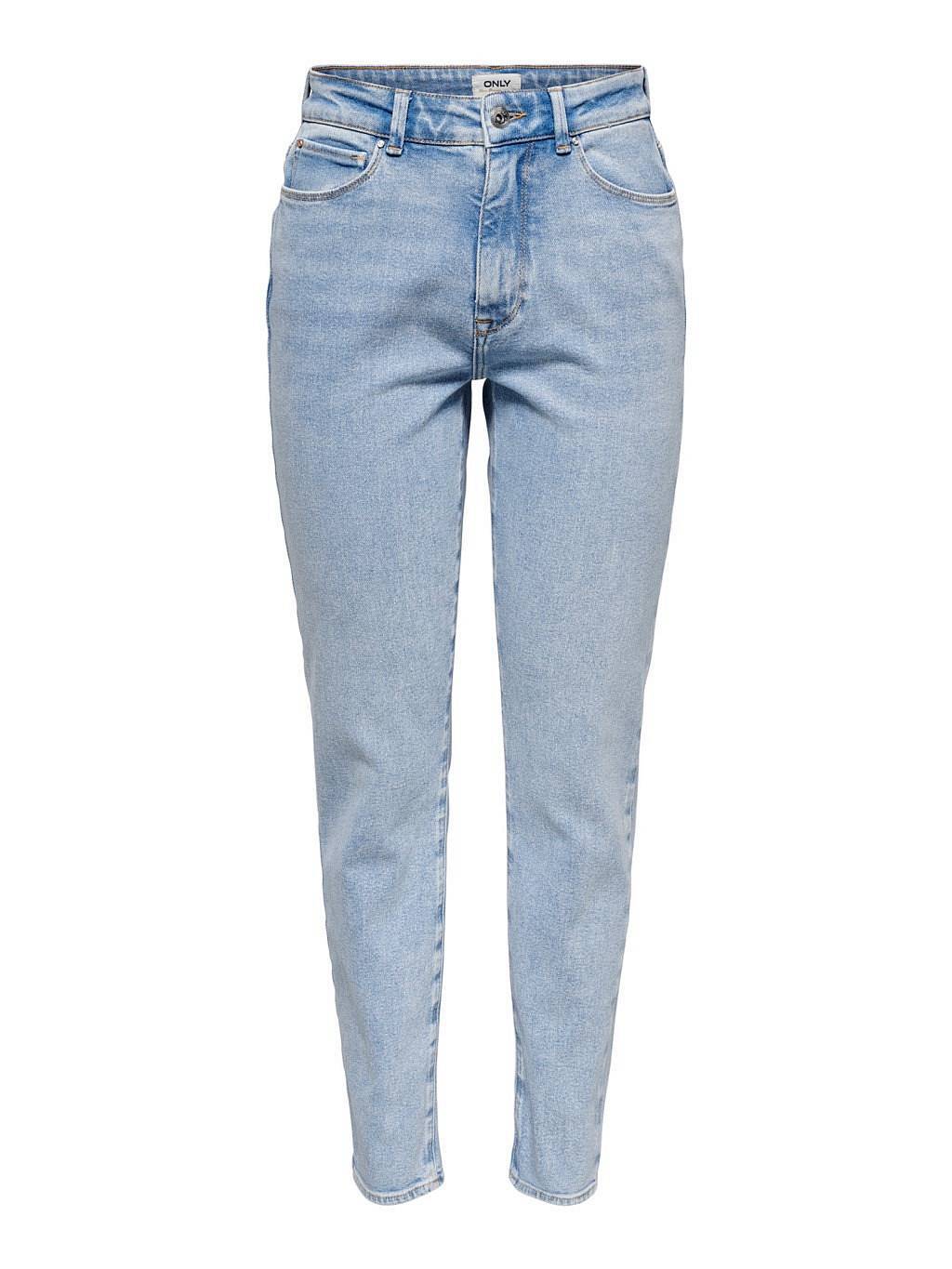 Only Emily Stretch Hw St Ak Denim - Jeans Straight Fit Jeans - Taglia 25-39