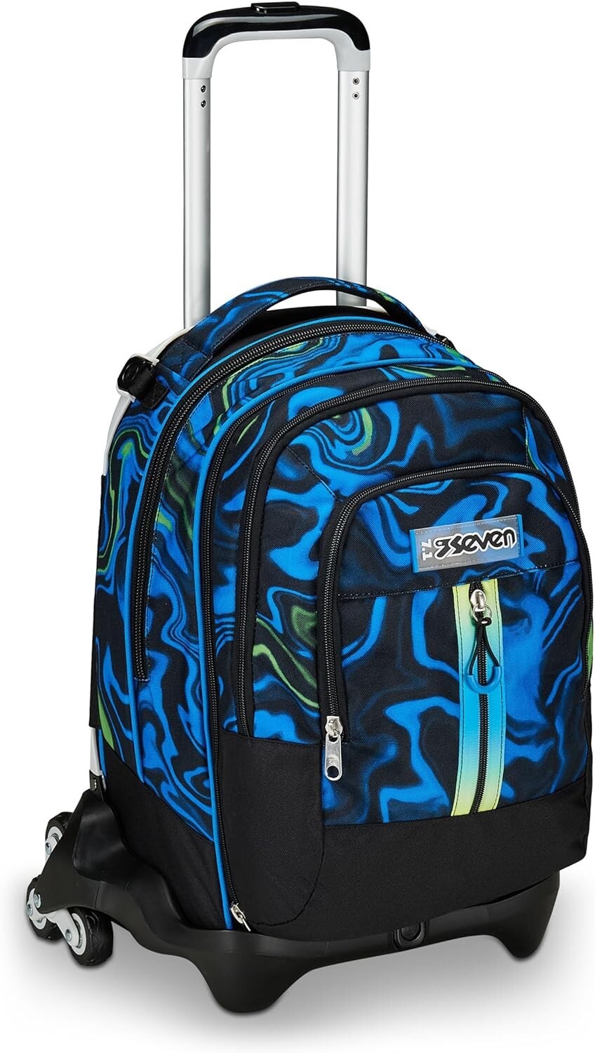 SEVEN Trolley Scuola Jack Detach 3 Ruote