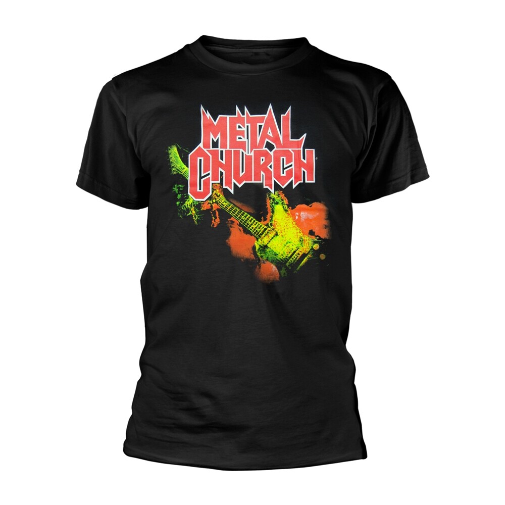 METAL CHURCH - METAL CHURCH BLACK T-Shirt Small