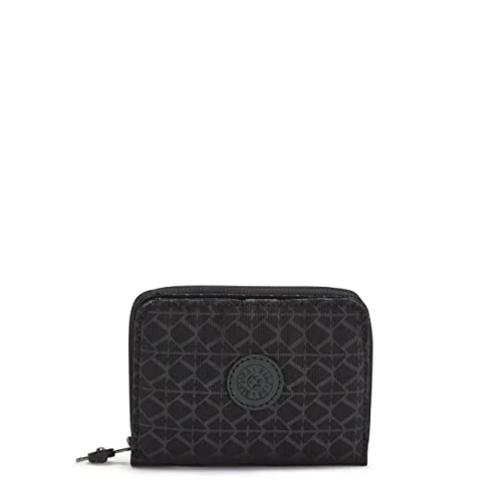 (TG. Taglia Unica) Kipling Money Love Small Wallet, Signature Emb, taglia unica