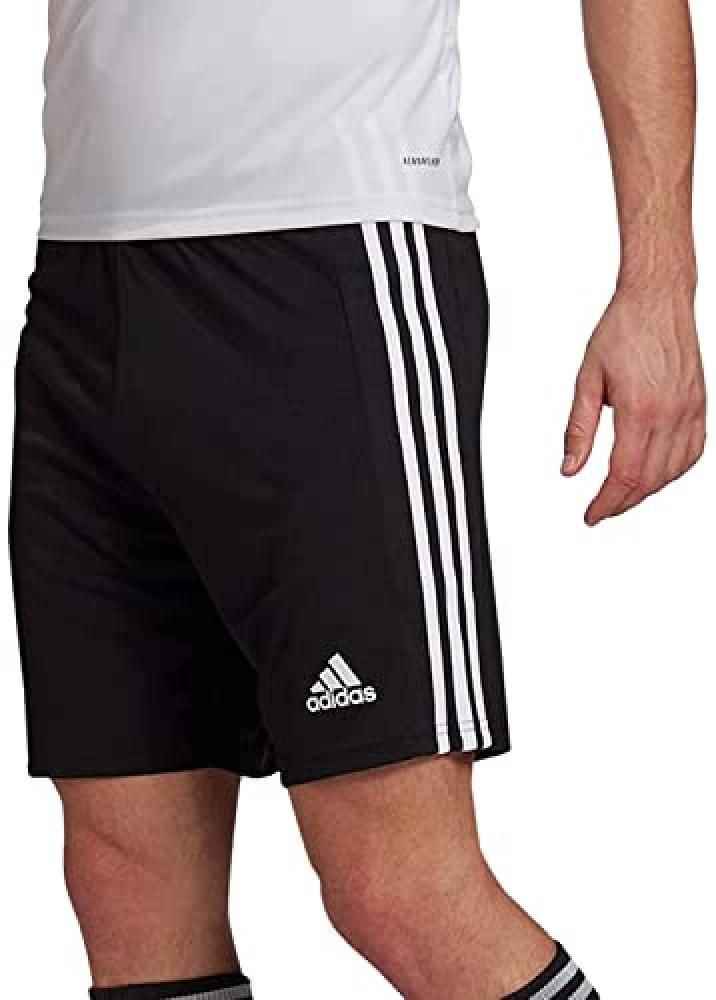 (TG. L) adidas Squadra 21 Shorts Uomo, Black/White, L - NUOVO