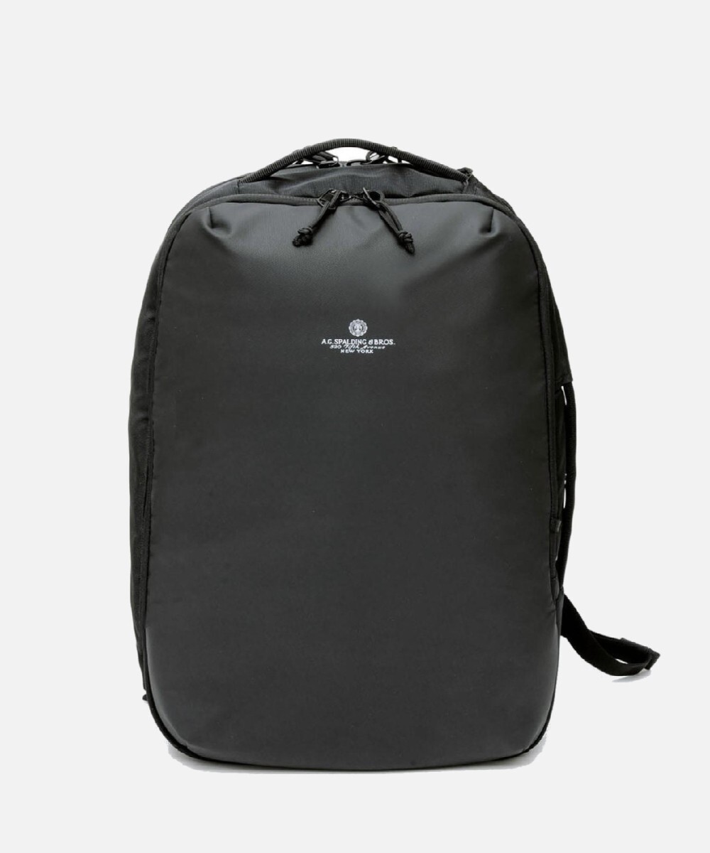 AG Spalding & Bros Black Sheep zaino fast check, tessuto nero 309091.U900