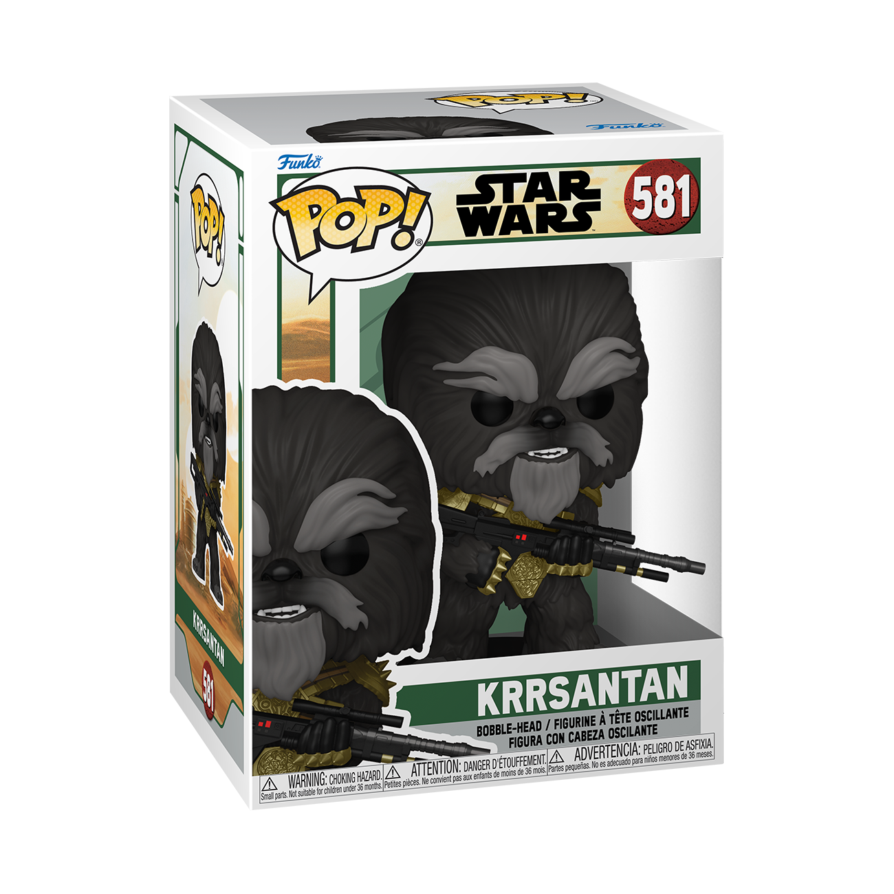 7024787 Merchandising Star Wars: Funko Pop! - Book Of Boba Fett - Krrsantan (Vin