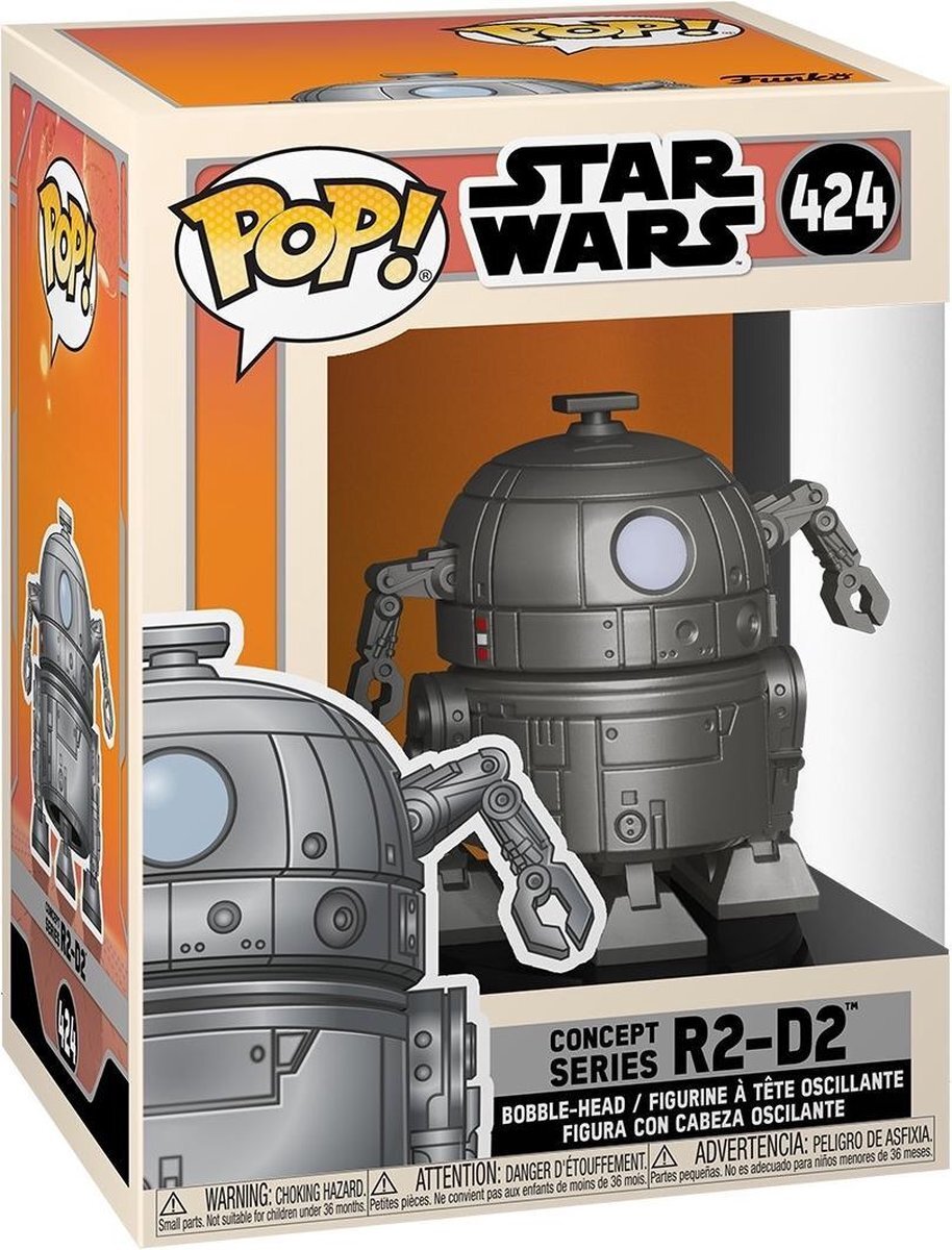 7024787 Merchandising Star Wars: Funko Pop! - Concept Series - R2-D2 (Vinyl Figu