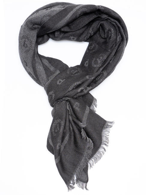 sciarpa donna POLLINI sciarpa jacquard 180x50 Nero   scelta=P Nero Q070422D0P203